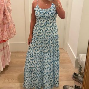 Blue maxi dress